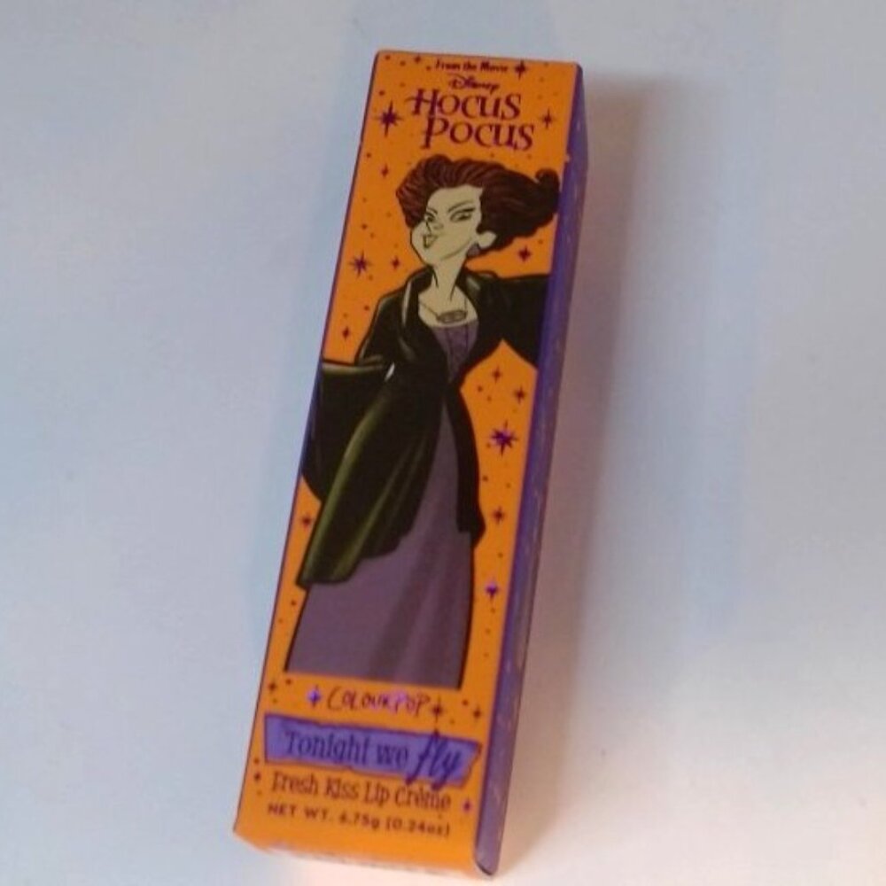 ColourPop × Disney Hocus Pocus “Tonight We‎ Fly” Fresh Kiss Lip Crème – NEW - Picture 3 of 4